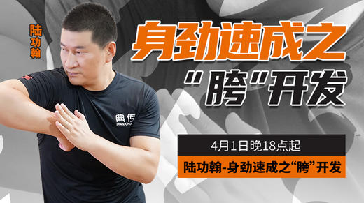 【4月1日】陆功翰：身劲速成之“胯”开发 商品图0