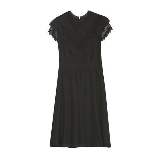 谜底高端质感收腰连衣裙2022夏新款铜氨丝裙子小众设计222GL0600 商品图4