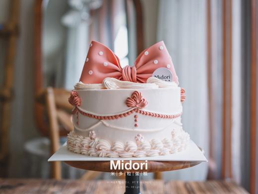 波波公主 | 女孩 周岁百日蝴蝶结 粉色-低糖处理无添加 商品图1