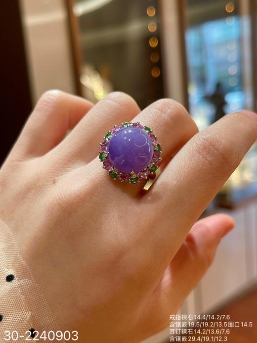 艳紫蛋面套装 【30-2240903】具体价格微信咨询 商品图7