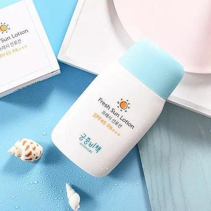 宫中秘策物理防晒乳液霜80g夏季温和户外隔离防紫外线易卸 SPF50+ 商品图2