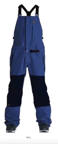 2122 AIRBLASTER MENS Stretch Krill Bib-Navy XL