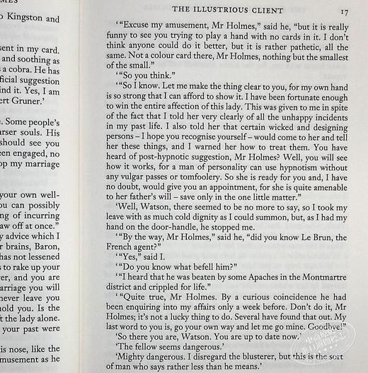 【中商原版】福尔摩斯事件簿 他最后一次鞠躬 英文原版 The Casebook of Sherlock Holmes His Last Bow Sir Arthur Conan Doyle 商品图7
