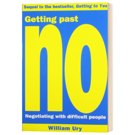 无法说不 从对抗到合作的谈判 英文原版 Getting Past No Negotiating with Difficult People 英文版进口原版英语书籍 商品图1