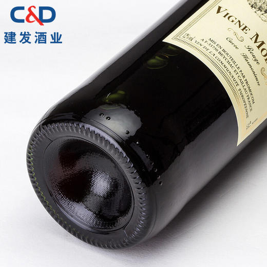 建发酒业 法国原瓶进口红酒 莫堡佳酿干红葡萄酒 12度750mL 圆润而丰满 红酒 两瓶装 商品图5