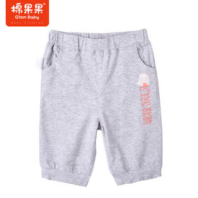 棉果果夏季女童纯棉针织七分裤M222201222314