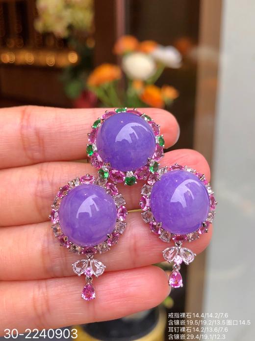 艳紫蛋面套装 【30-2240903】具体价格微信咨询 商品图5