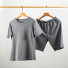 日式无印T恤全棉套装良品纯色T恤衫男女情侣款 A-4579 商品缩略图4