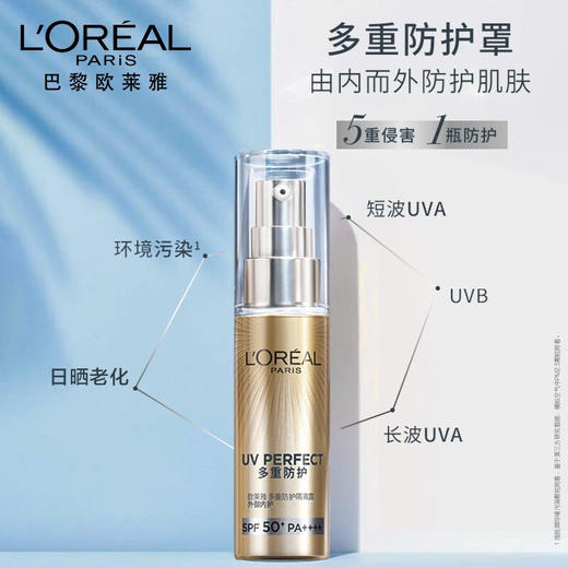 【军训硬核装备】 L'OREAL欧莱雅小金管防晒30ml 商品图2