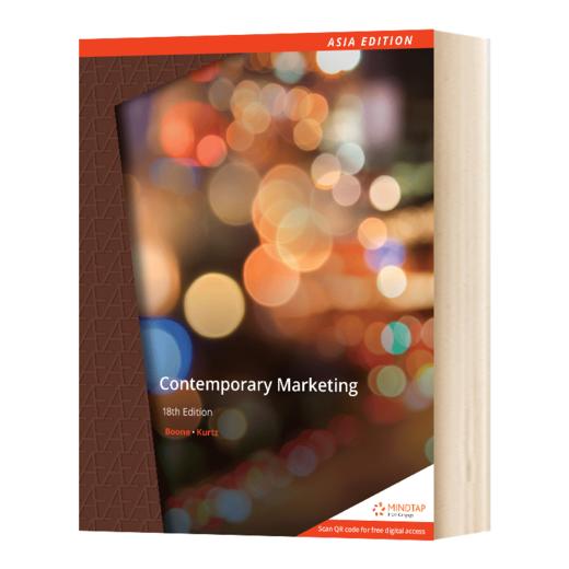 现代营销 英文原版 Contemporary Marketing 18th Edition 英文版 进口英语原版书籍 商品图1