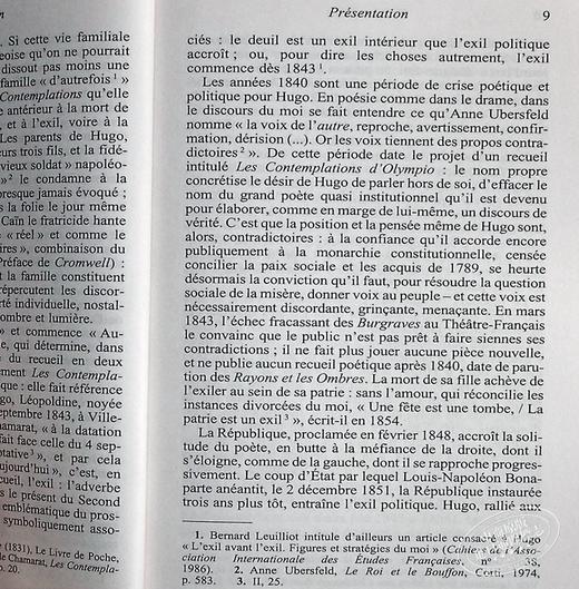 【中商原版】【法国法文版】雨果：静观集 法文原版 Les Contemplations Victor Hugo 雨果诗集 经典文学书籍 商品图4