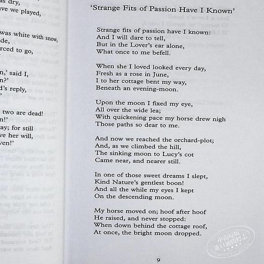 预售 【中商原版】Collectors Library系列：华兹华斯诗歌选集 英文原版 Selected Poems 威廉·华兹华斯 William Wordsworth 商品图6