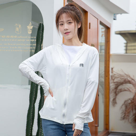 兔子防晒衣女冰丝护脸夏季新款开衫儿童防晒衣帽一体户外骑行上衣国庆清明出游 商品图1
