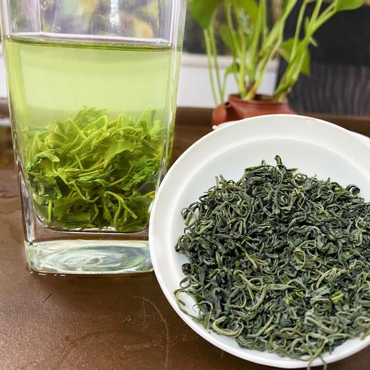 【食品酒水】-明前高山云雾绿茶 早春新茶炒青日照绿茶 散装500g 商品图5