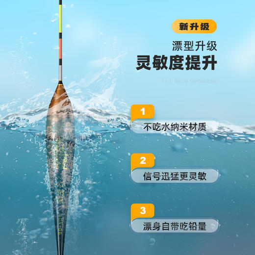 佳钓尼大物漂加粗醒目浮漂黑坑防爆远投加长硬尾青鱼鲢鳙高灵敏漂 商品图4