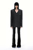   NUTH无领宽松修身黑色西装V领西服外套女 商品缩略图1