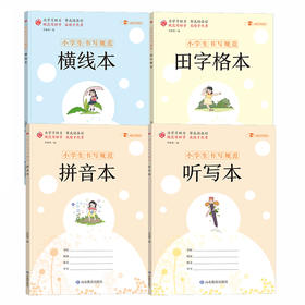 小学生书写规范练习册语文书写套装大开本