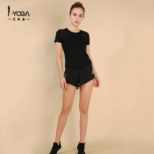 IYOGA  艾瑜嘉 跑步三分裤女  K3-006 商品图5