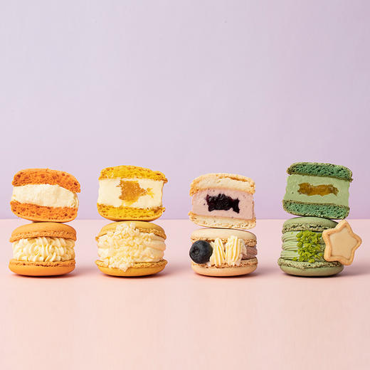 【花漾咔咔】 缤纷外壳，酥松爽脆，感受彩虹马卡龙的酥绵与香甜（高州） 商品图3