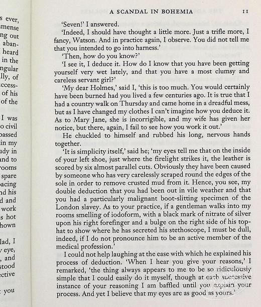 【中商原版】福尔摩斯历险记 英文原版 The Adventures of Sherlock Holmes Arthur Conan Doyle 商品图5