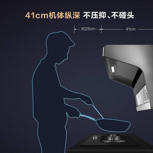 A.O.史密斯易清洁顶侧双吸油烟机CXW-200-Q5S+ 商品图6