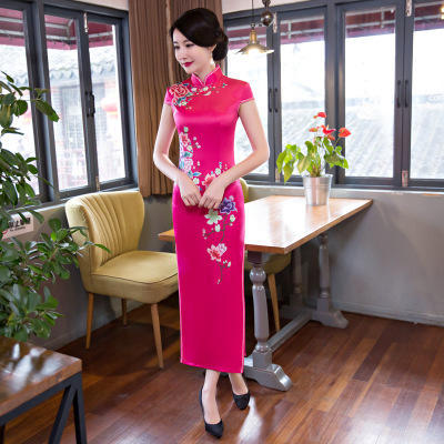 TM [花开连理] 民族风宴会走秀旗袍裙苏州旗袍 商品图3