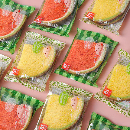 A1夹馅西瓜吐司整箱376克（8个） 商品图2
