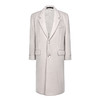   NUTH 浅米灰宽松oversize百搭复古羊毛呢大衣外套 商品缩略图4