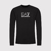 EMPORIO ARMANI EA7 阿玛尼 男士圆领长袖T恤 黑色 3LPT64 PJ03Z 1200 商品缩略图0
