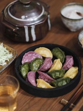 佐料机 | 三色饺子