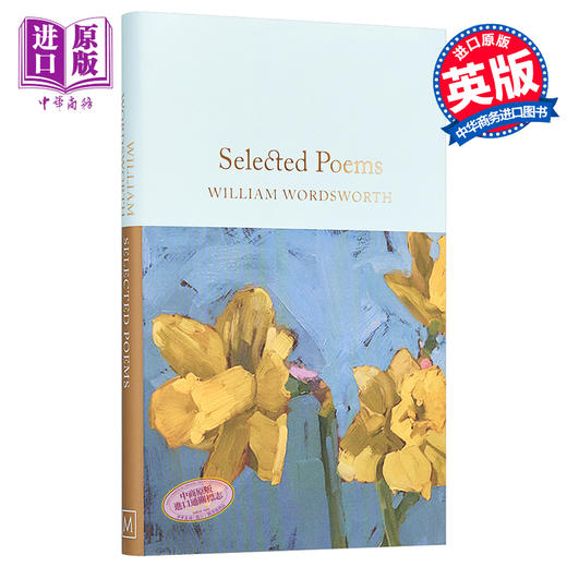 预售 【中商原版】Collectors Library系列：华兹华斯诗歌选集 英文原版 Selected Poems 威廉·华兹华斯 William Wordsworth 商品图0