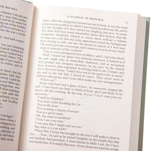 【中商原版】福尔摩斯历险记 英文原版 The Adventures of Sherlock Holmes Arthur Conan Doyle 商品图3