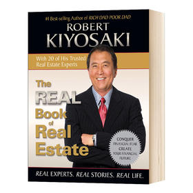 房地产实录 英文原版 The Real Book of Real Estate 穷爸爸富爸爸作者 房地产专家 真实的故事 现实生活 英文版进口英语书籍