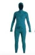 2122 AIRBLASTER WOMENS Classic Ninja Suit-Mint Fish S