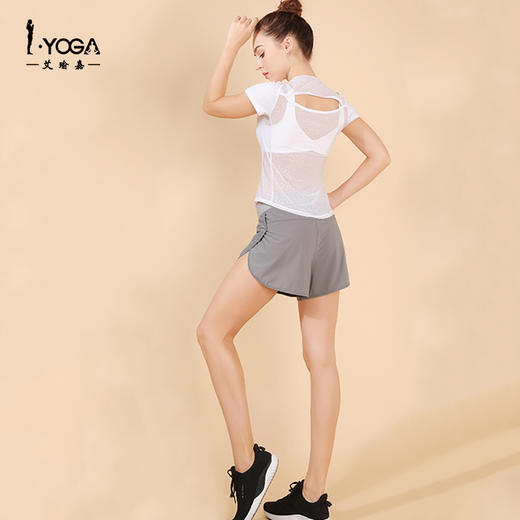 IYOGA  艾瑜嘉 跑步三分裤女  K3-006 商品图0