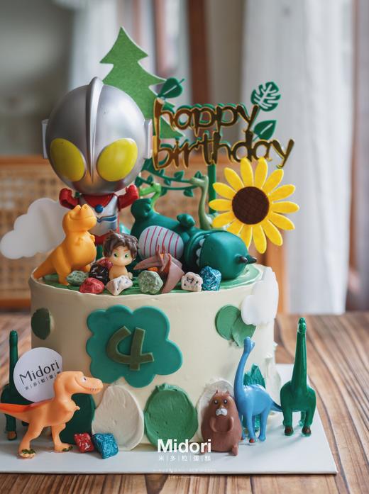 奥特曼打怪兽 | 恐龙 绿色系列 公仔玩具 可爱 小男生-低糖处理无添加 商品图4