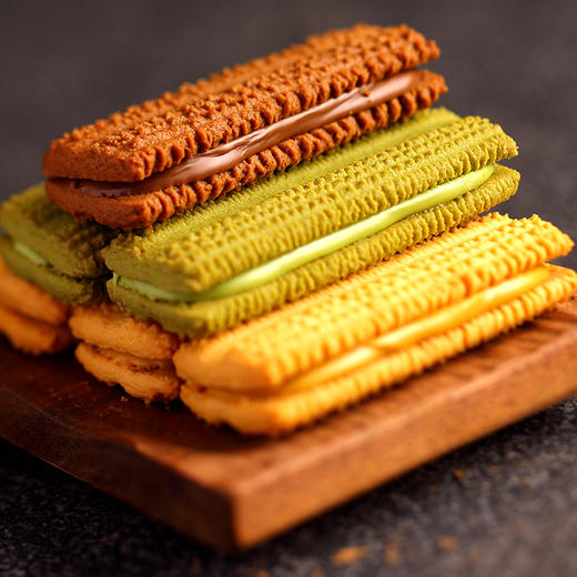 散500g法丽兹巧客 曲奇柠檬味/黑巧克力味/巧克力曲奇抹茶/巧克力曲奇酸奶味/巧克力曲奇芝士味/红丝绒草莓夹心 商品图0