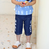 棉果果夏季男童纯棉针织七分裤M212201222277 商品缩略图0