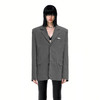   NUTH灰色OVERSIZE宽松百搭西服小众设计师品牌西装 商品缩略图0