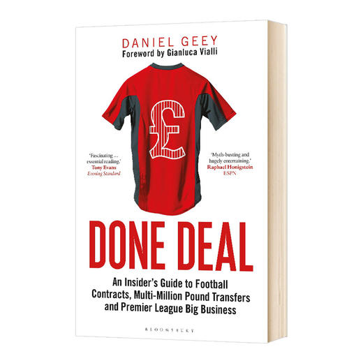 既定交易 英文原版 Done Deal 足球合同 数百万英镑转会和英超大生意内幕指南 英文版进口原版英语书籍 商品图0