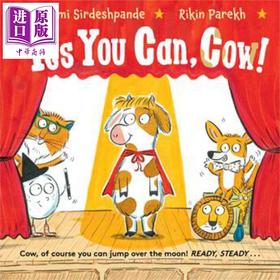 【中商原版】Yes You Can Cow 小牛你可以的 儿童绘本 进口图书 英文原版