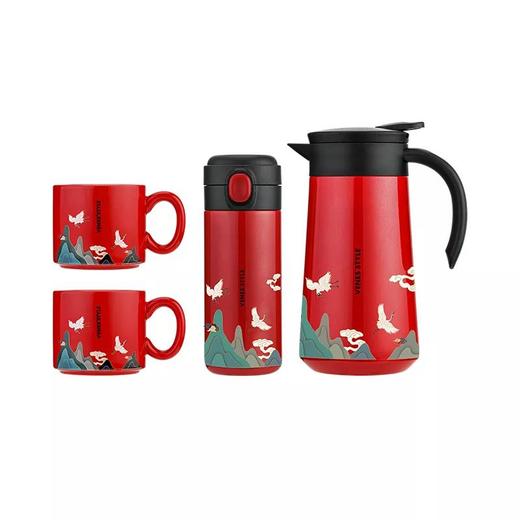 菲驰 鹤喜迎福四件套 FC208T 商品图0