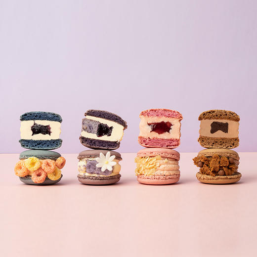 【花漾咔咔】 缤纷外壳，酥松爽脆，感受彩虹马卡龙的酥绵与香甜（高州） 商品图4