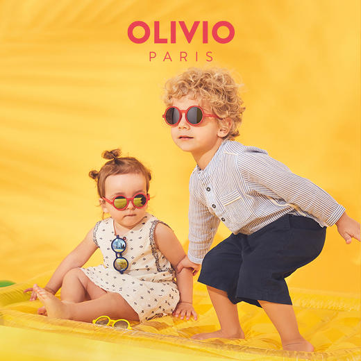 亲子款｜OLIVIOCO 太阳镜 婴儿儿童成人偏光遮阳镜 轻盈镜框0-3岁/3-12岁+/成人 商品图5
