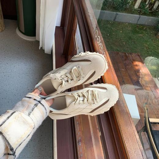 阿甘鞋女2022年春季新款百搭拼色厚底运动老爹鞋子女鞋 商品图3