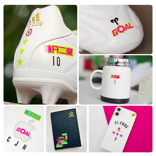 【拍3免1】足球训练百变贴纸 商品图3