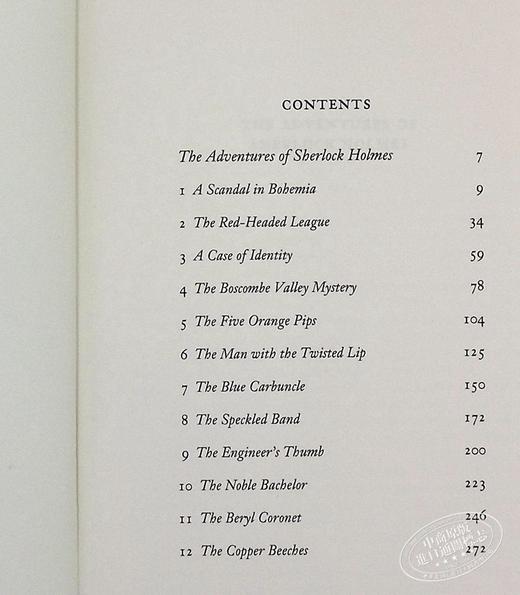 【中商原版】福尔摩斯历险记 英文原版 The Adventures of Sherlock Holmes Arthur Conan Doyle 商品图4