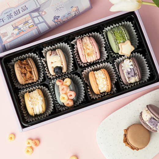 【花漾咔咔】 缤纷外壳，酥松爽脆，感受彩虹马卡龙的酥绵与香甜（高州） 商品图2