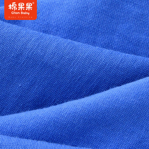 棉果果夏季男童纯棉假两件短袖连体衣运动休闲风M212727222344 商品图2