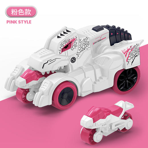 恐龙战车仿真造型男孩女孩亲子互动益智玩具惯性滑行车弹射车国庆清明出游 商品图6